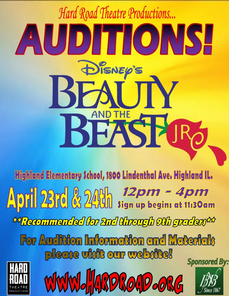 Beauty Beast Audition Flyer FINAL