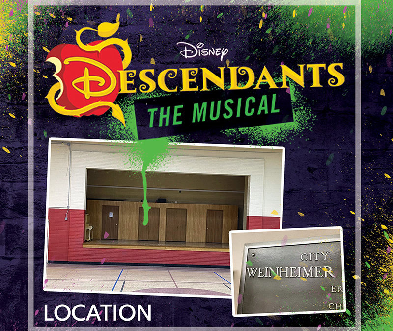 Descendants The Musical Show Location –  Summer 2022