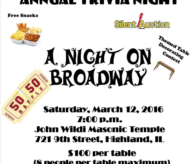 2016 Trivia Night