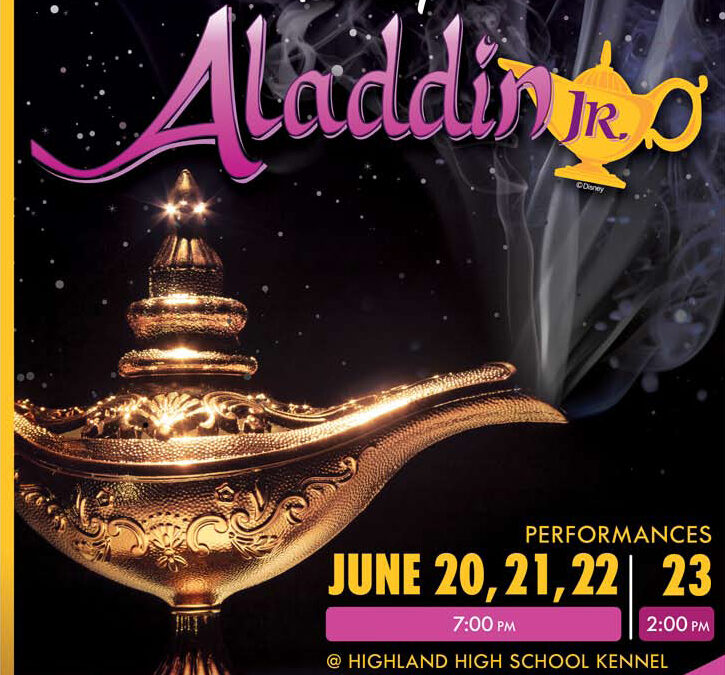 Disney’s Aladdin Jr Opening Soon!