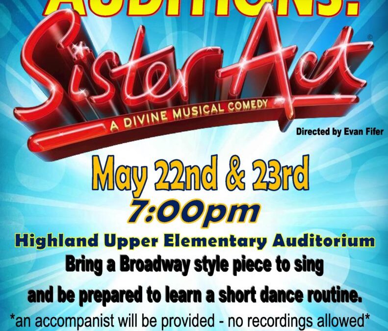 SISTER ACT Audition Information